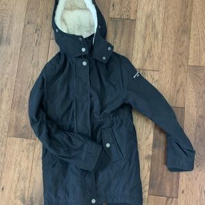 Abercrombie winter coat with sherpa inside